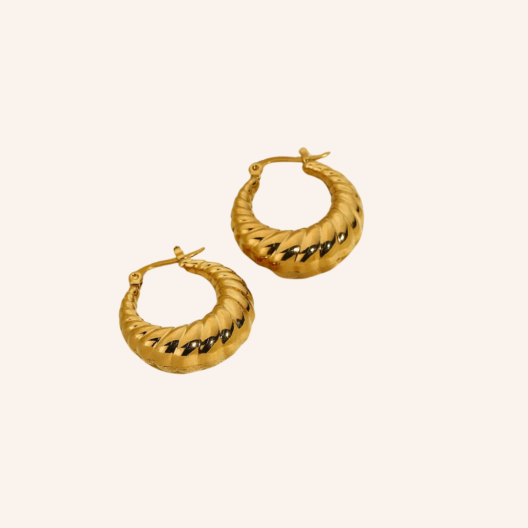 Brincos Argola Dourada 18K