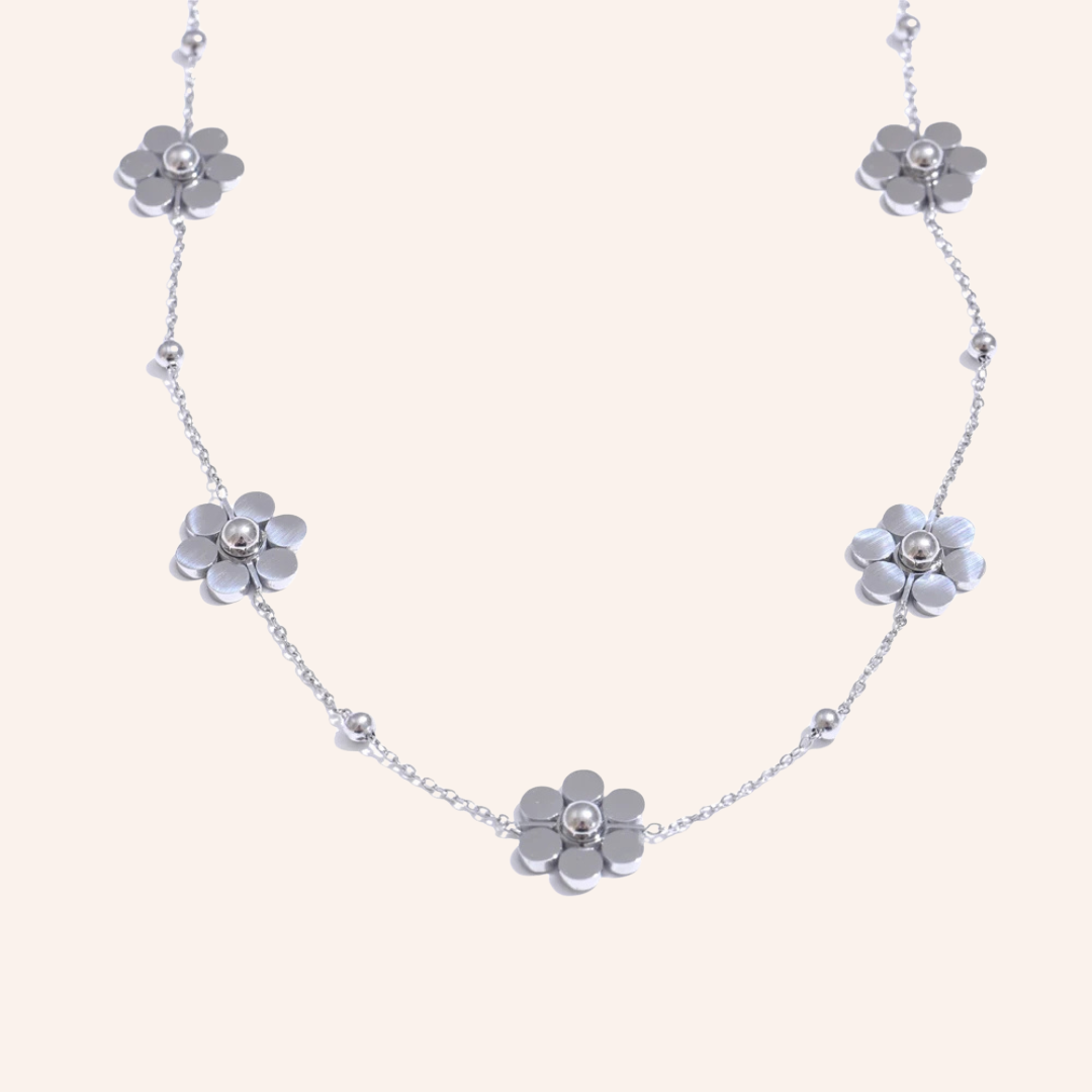 Colar Flor Dourada