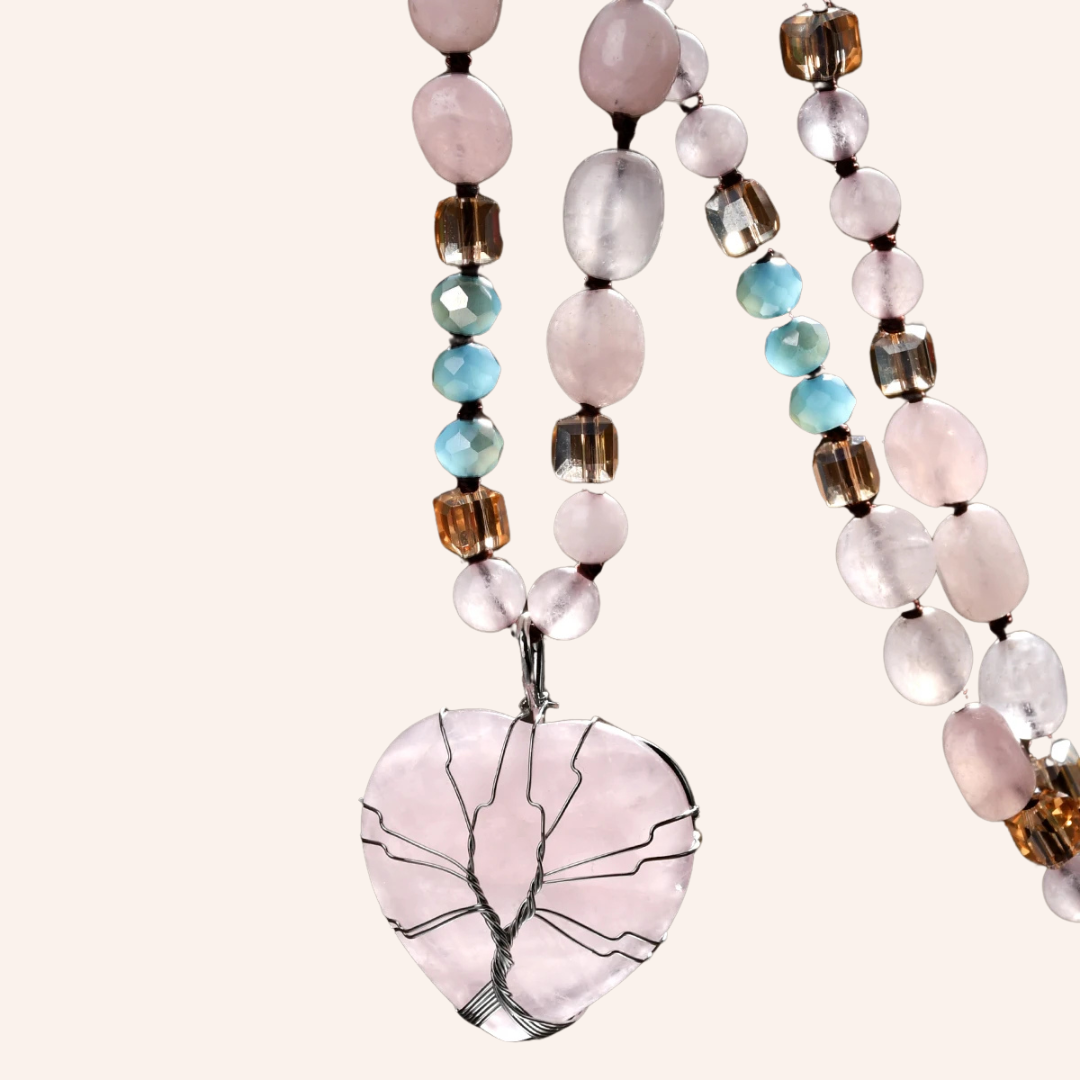 Colar Serenidade Rosa