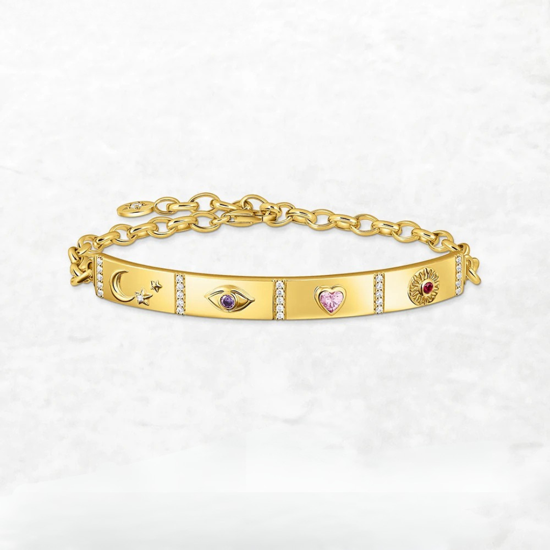 Pulseira Celestial Dourada