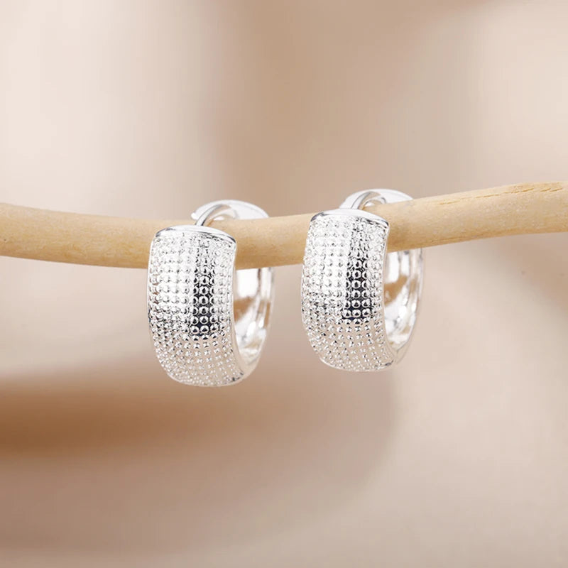 Brincos de argola pequenos cor dourada para mulheres, brincos de aço inoxidável cor prata 2024, joia piercing tendência, presente pendientes mujer