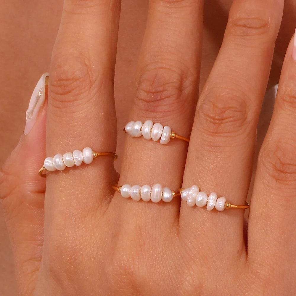 Anel Elegance Pearl Luxo