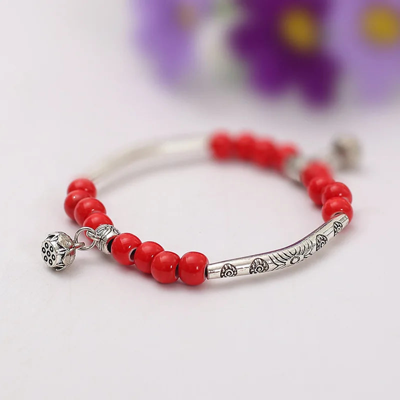 Pulseira Cerâmica Dourada