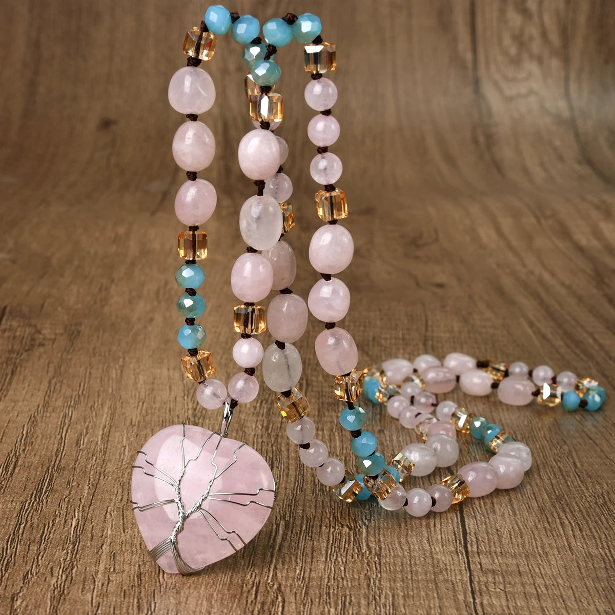 Colar Serenidade Rosa