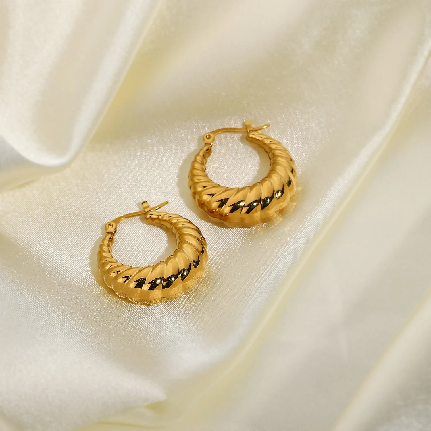 Brincos Argola Dourada 18K