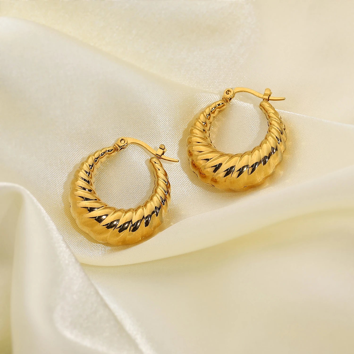 Brincos Argola Dourada 18K