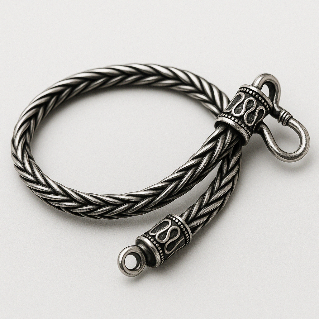 Pulseira Nordic 925 Prata Esterlina