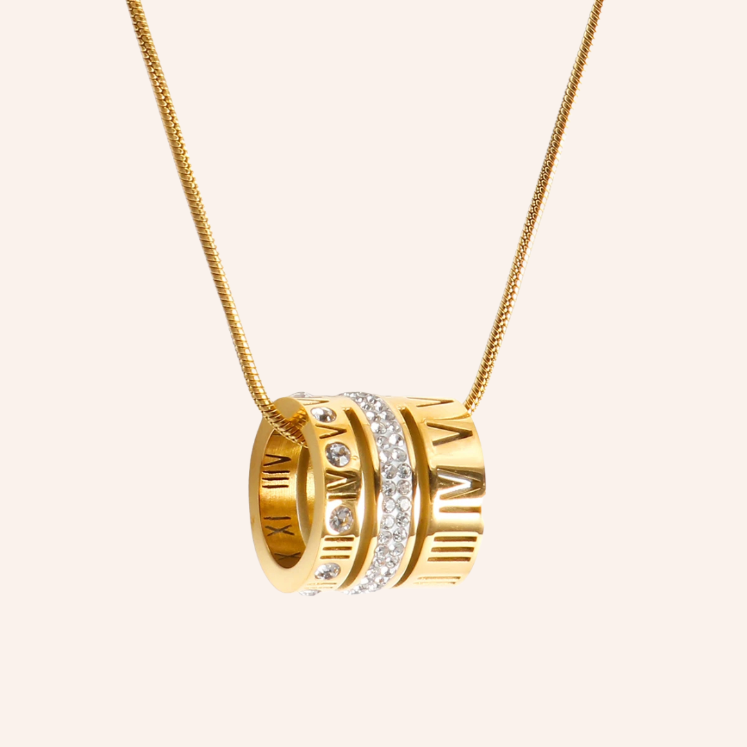 Colar Três Camadas Romanos