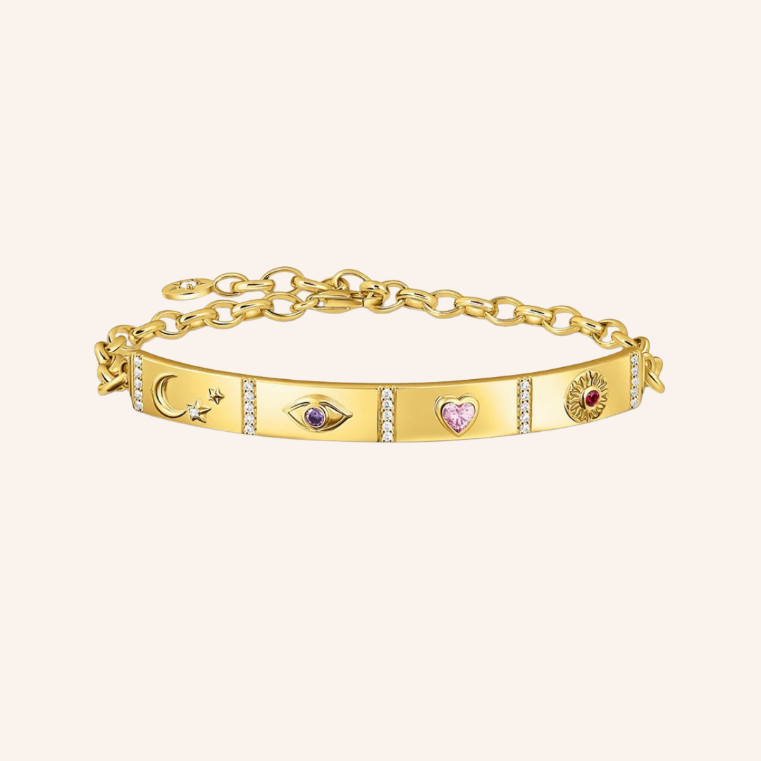 Pulseira Celestial Dourada