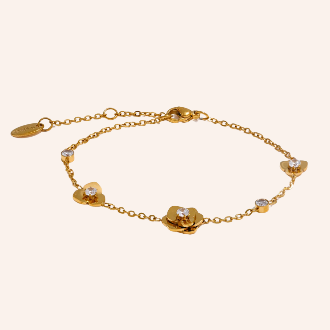 Pulseira Flor Eterna
