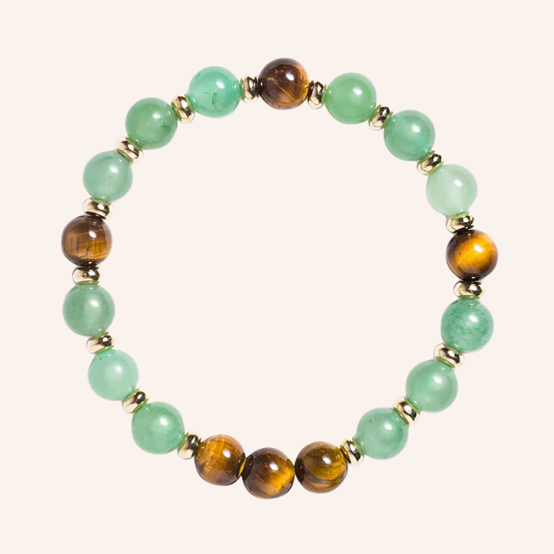 Pulseira Aventurina e Olho de Tigre