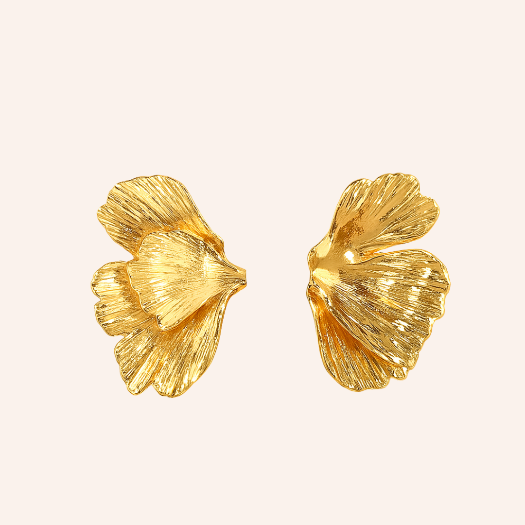 Brincos Golden Bloom™