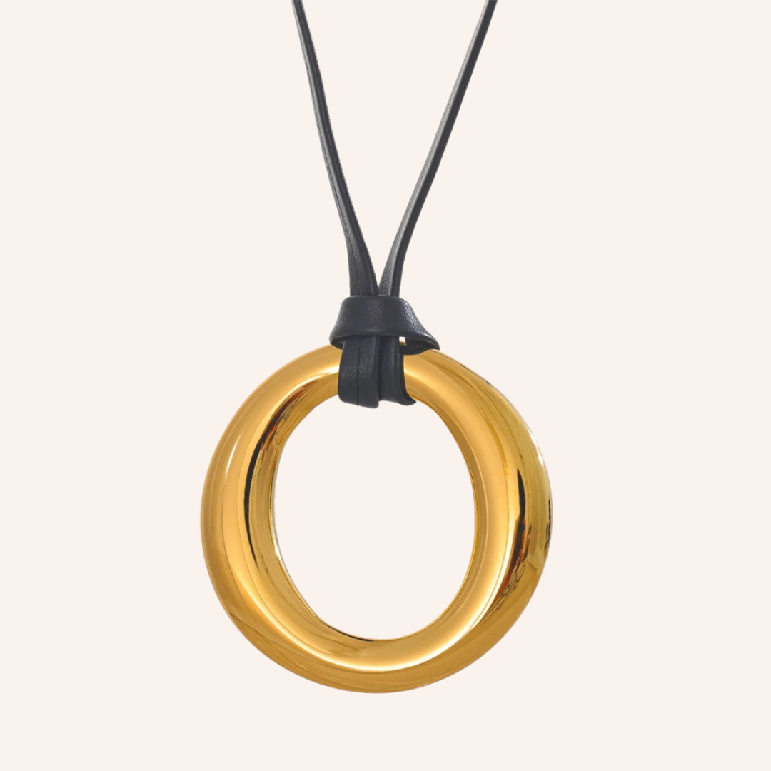 Colar Pingente Circular