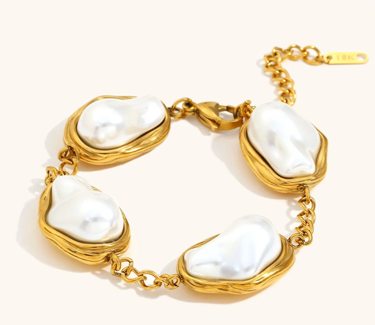 Pulseira Elegance Pearl Luxo