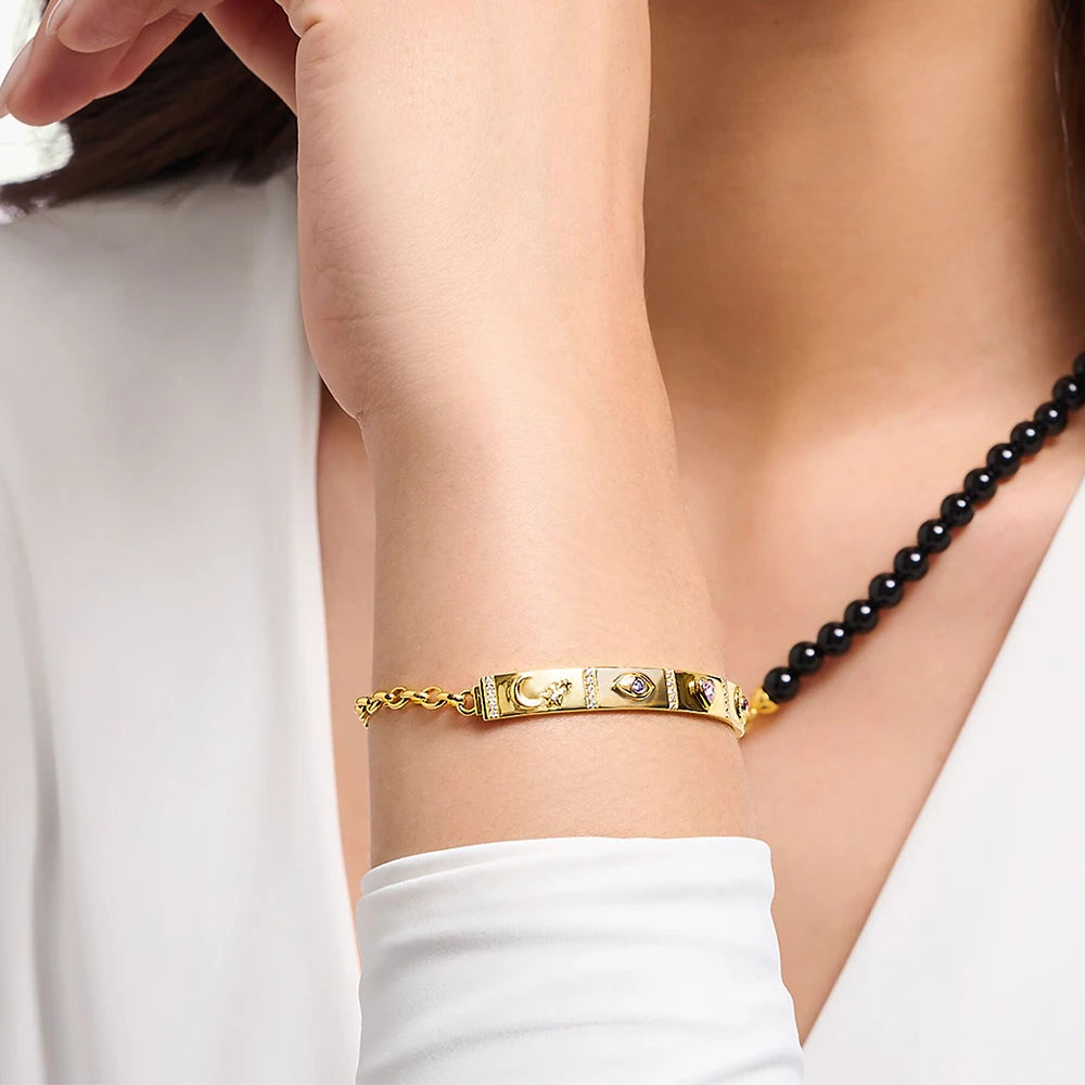 Pulseira Celestial Dourada