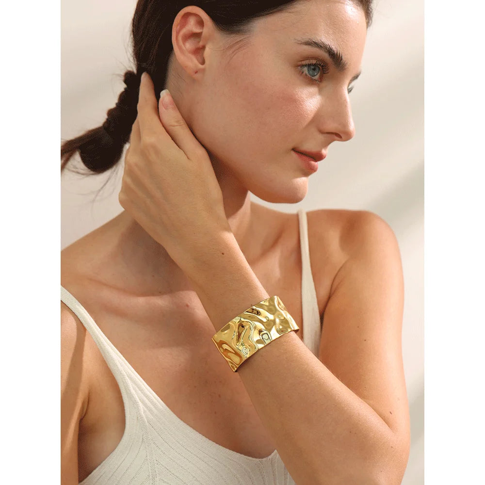 Bracelete Golden Wave