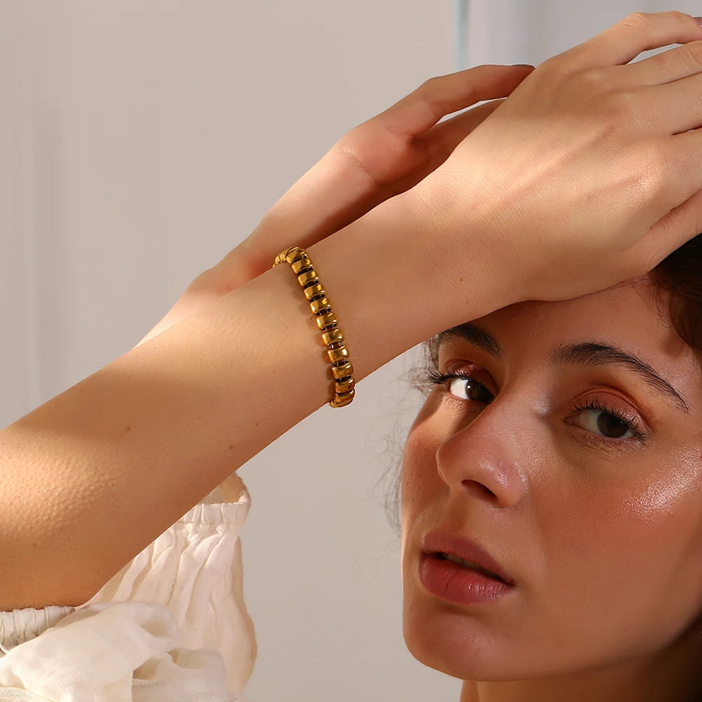 Pulseira Elegance Square Chain