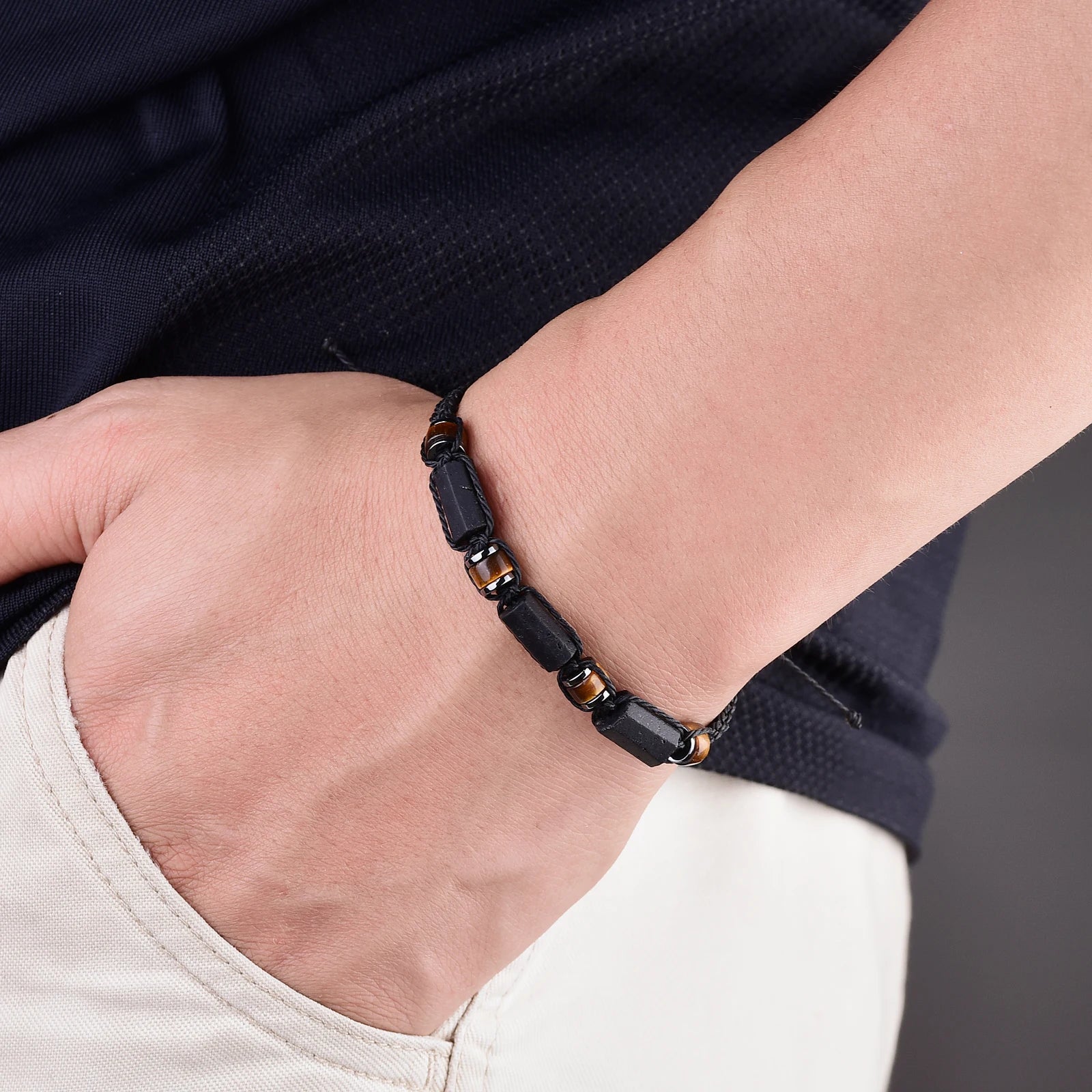 Pulseira Trançada de Proteção